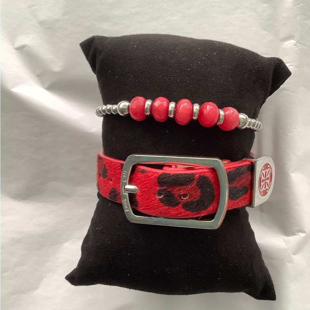Leather & Silver Bracelets